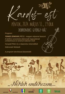 Meghívó Kardoš est